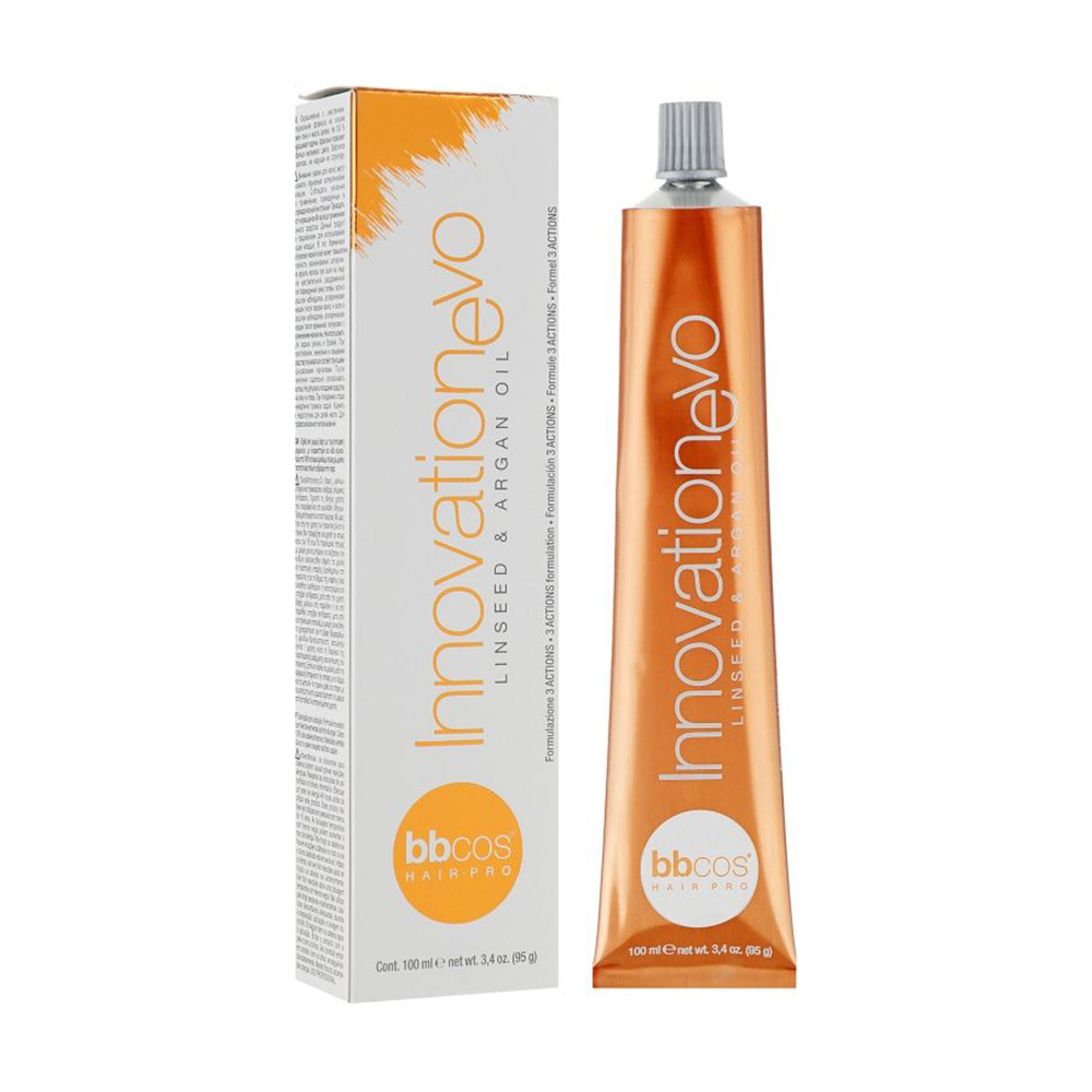 Перманентна фарба для волосся BBcos InnovationEvo Hair Color Cream, 5/01 Каштановий світло-попелястий, 100 мл